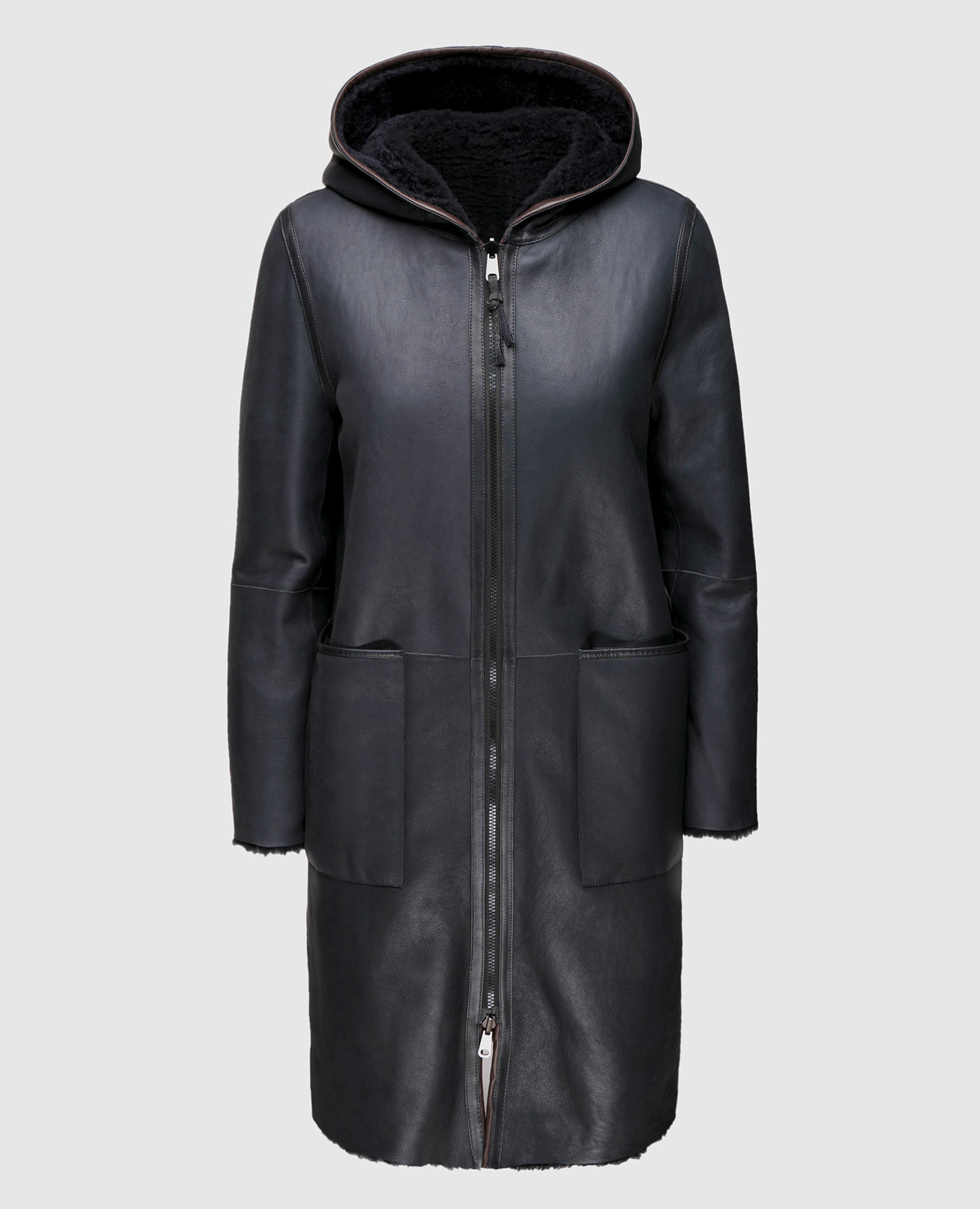 

Двустороннее пальто, Синий, Пальто