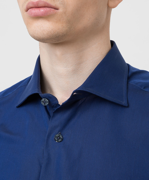 Castello d'Oro Темно-синяя рубашка ZIL66P изображение 5