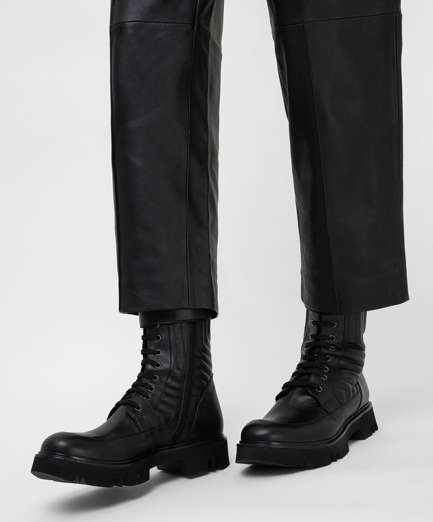 MYM Ivor black leather boots IVOR image 2
