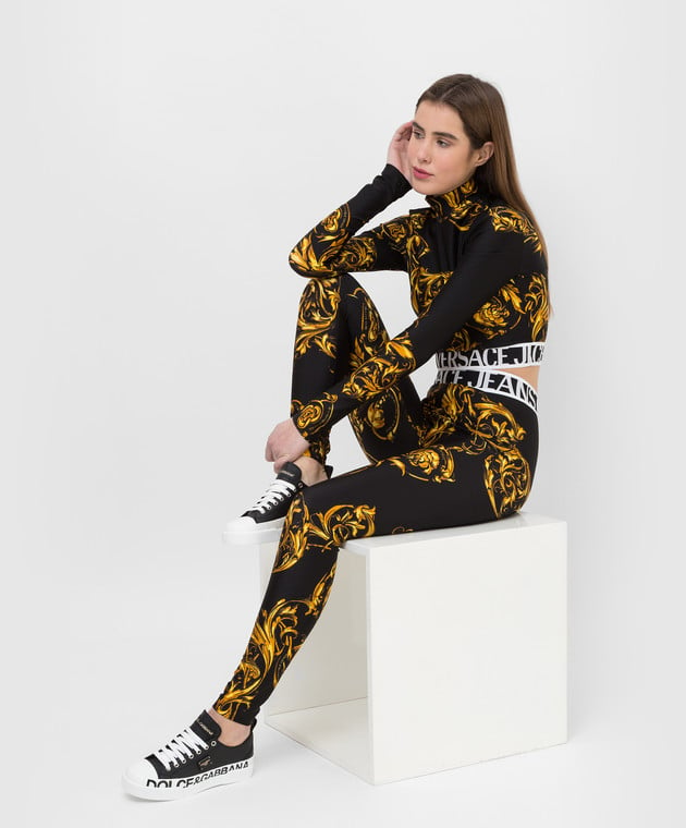 Versace Jeans Couture - Leggings in Regalia Baroque print 72HAC101JS055 -  buy with Cyprus delivery at Symbol