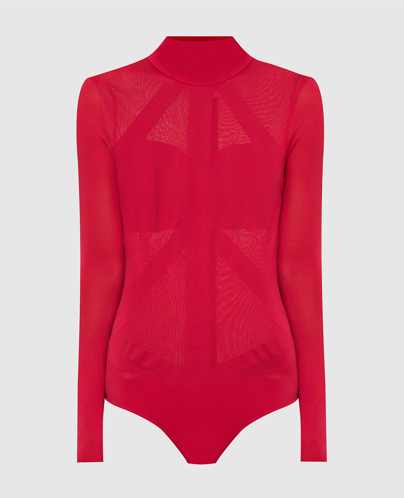 

Красное боди с узором Wolford, Красный, Боди