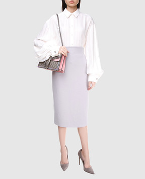 A la Russe Світло-сіра спідниця 371004