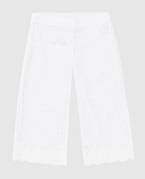 Ermanno Scervino Детские белые брюки PL061014
