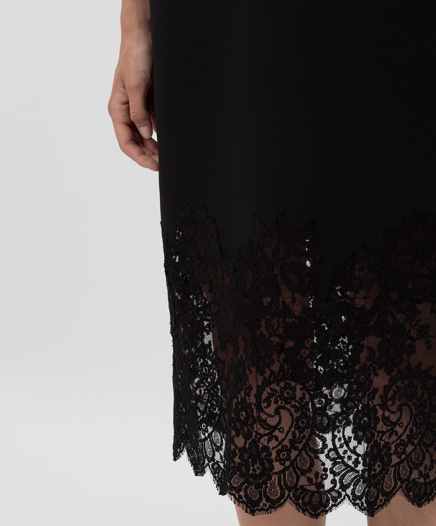 Valentino Черное платье SB3VANI01CF изображение 5