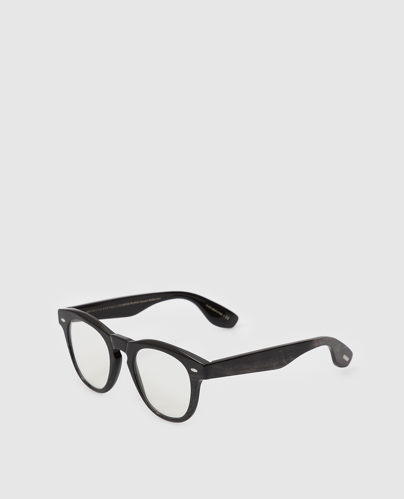 Brunello Cucinelli Графитовые очки Nino из рога MOCNIN010 изображение 4
