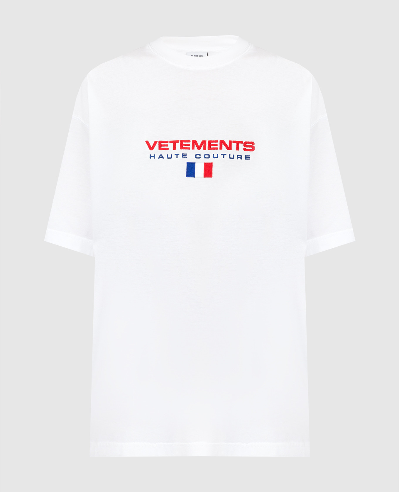 Vetements Белая футболка с логотипом UE52TR240Ww