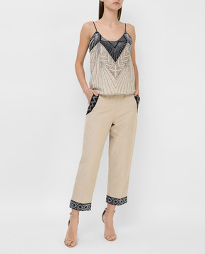 Twinset Штани з вишивкою 211TT2614
