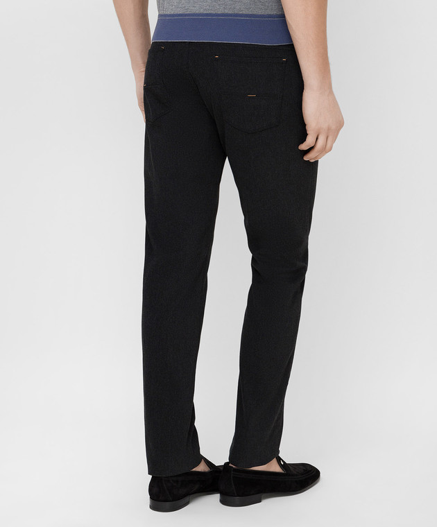 Florentino Темно-серые джинсы 220572020704 изображение 4