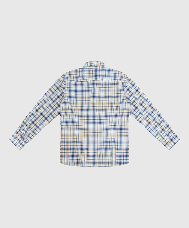 Stefano Ricci Children's checkered shirt YC003548LJ1780 image 2