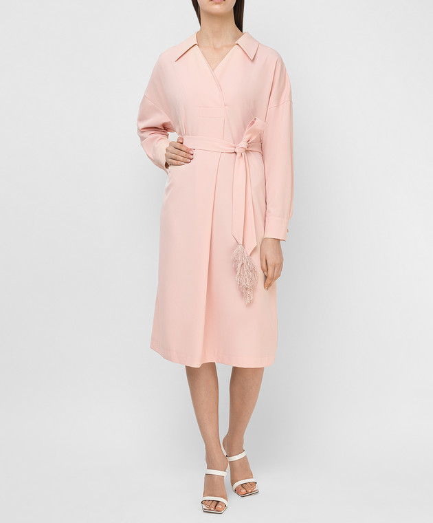 Torre Valley Розовое платье 2018 изображение 2