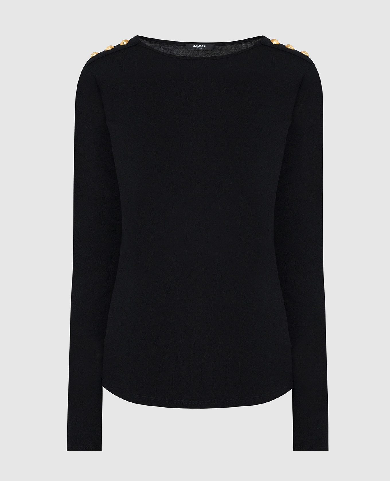 

Черный джемпер Balmain, Свитера