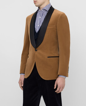 Brunello Cucinelli Бежевый жакет ML479GS04