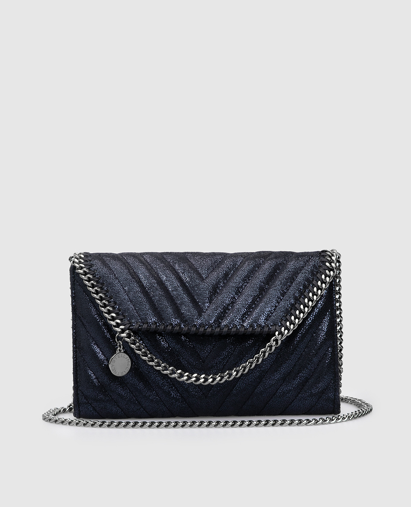 

Сумка-кроссбоди Falabella с цепью, Тёмно-синий, Сумки через плечо