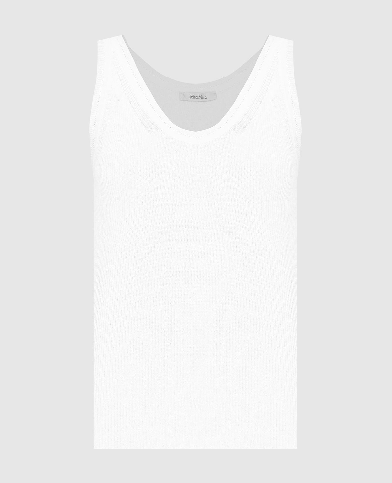 

Белый топ в рубчик Max Mara, Топы