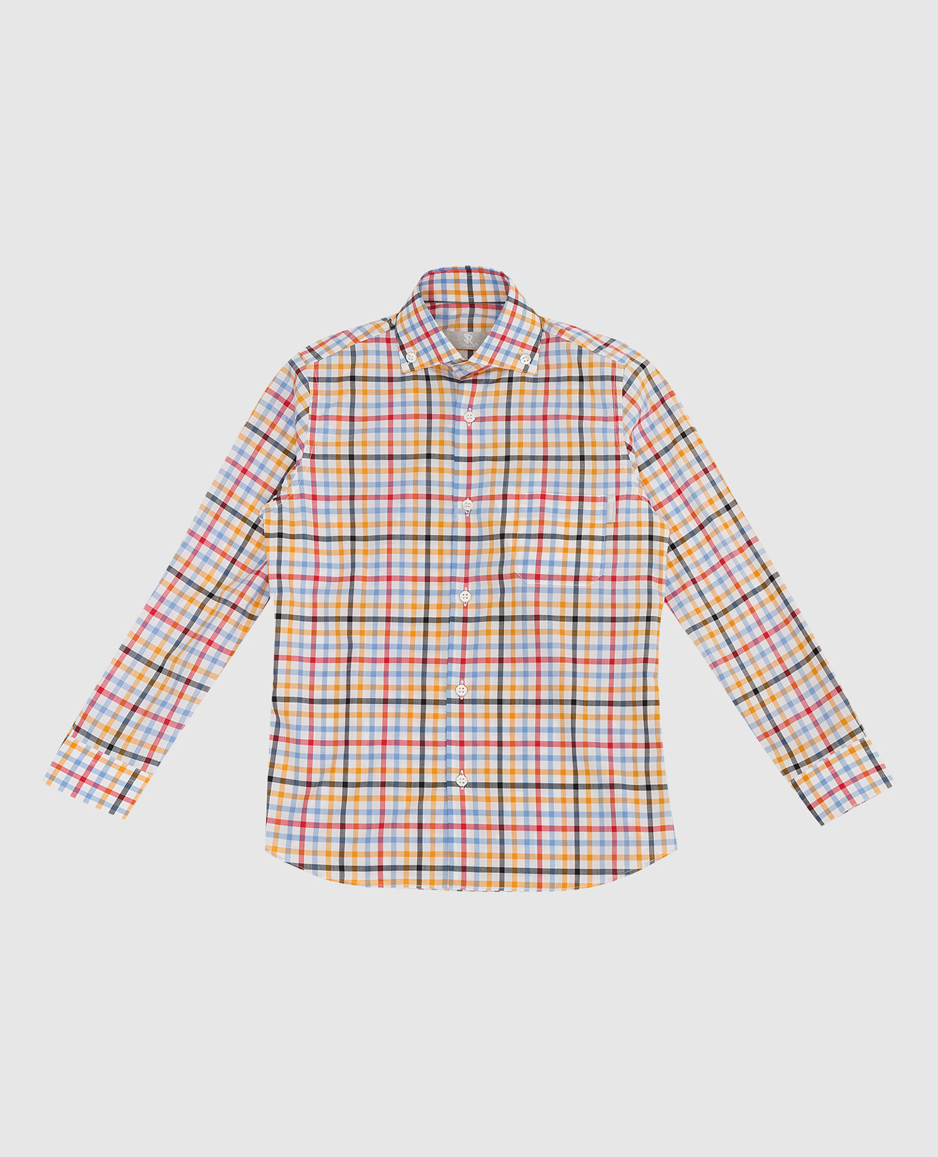 Children's checkered shirt