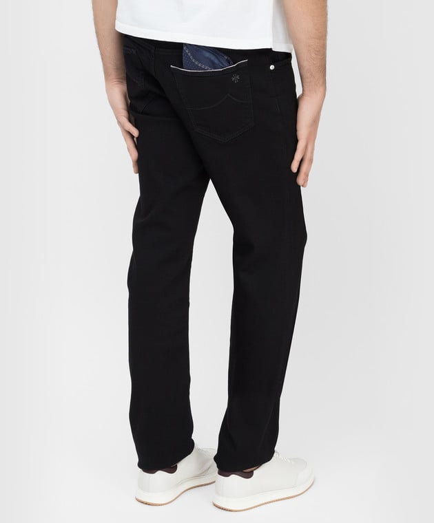 Jacob Cohen Черные джинсы-слим UQL0401S3620 изображение 4