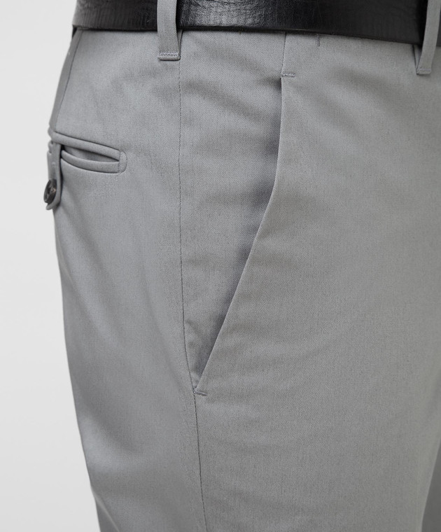 Prada Серые брюки SPE121GQS изображение 5