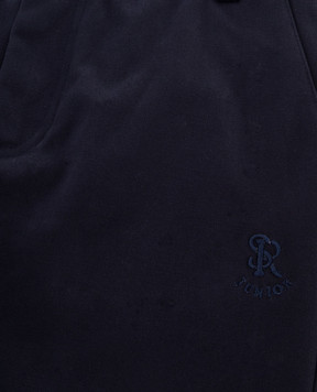Stefano Ricci Детские синие джогеры YAT6400050RS0001