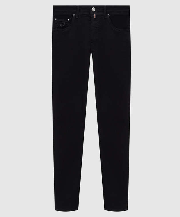 Jacob Cohen Черные джинсы-слим UQL0401S3620