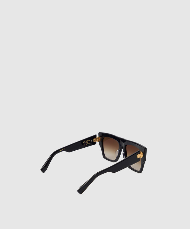 Balmain Квадратные солнцезащитные очки B-I BPS100E56 изображение 4
