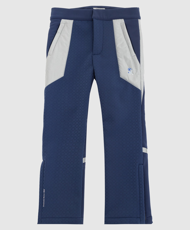 Stefano Ricci Детские синие горнолыжные брюки YAT6S00030HN0004