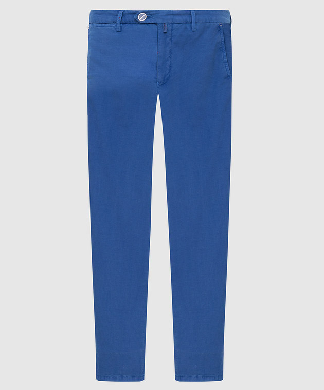 Kiton Синие брюки UFPP79J07S49