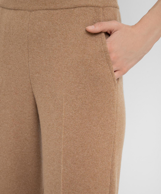 Loro Piana Бежевые брюки из кашемира FAL3598 изображение 5