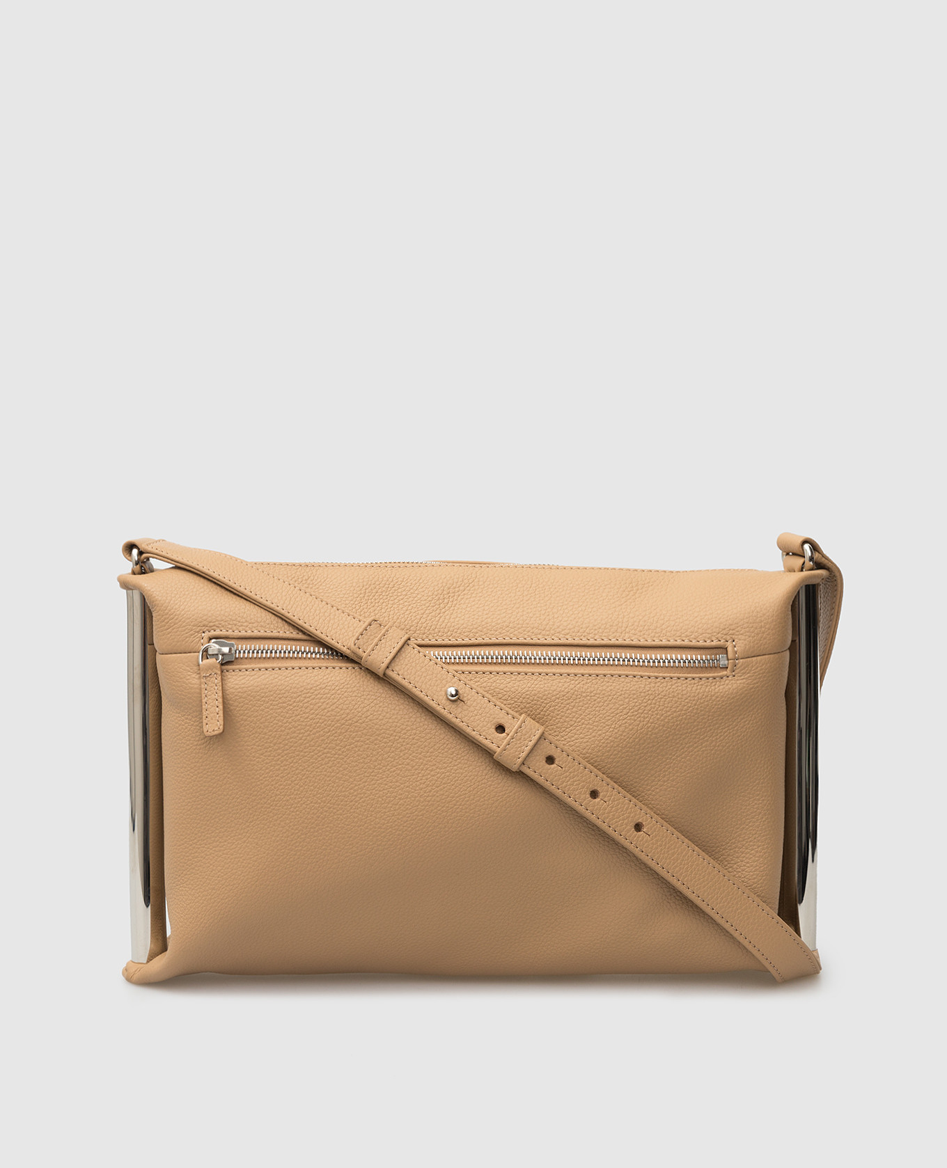 Adele Beige Leather Bag