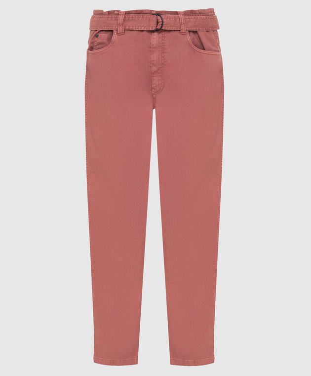 Brunello Cucinelli Розовые джинсы MA080P5522