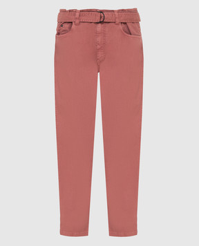 Brunello Cucinelli Рожеві джинси MA080P5522