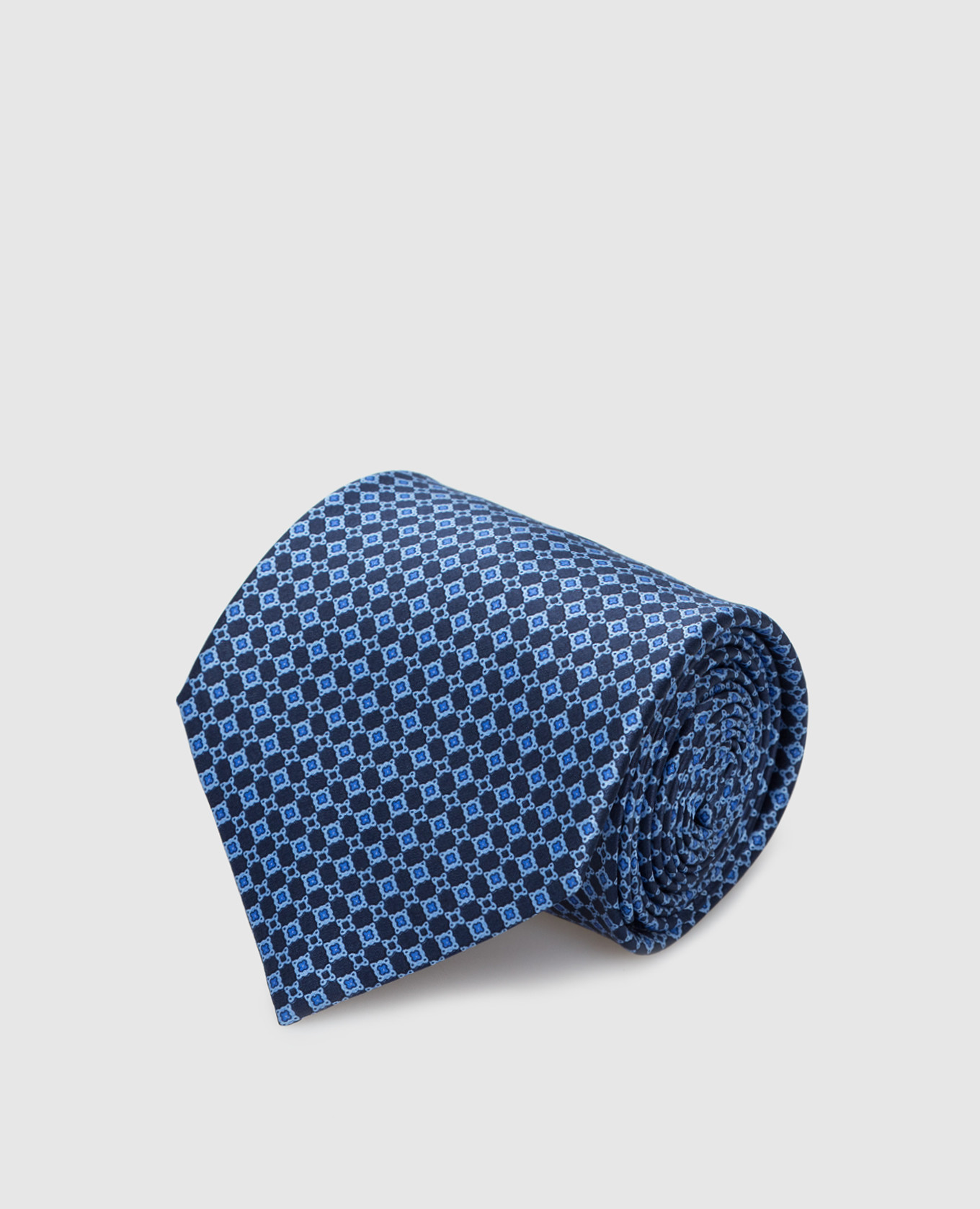 Блакитний краватку в візерунок патерн