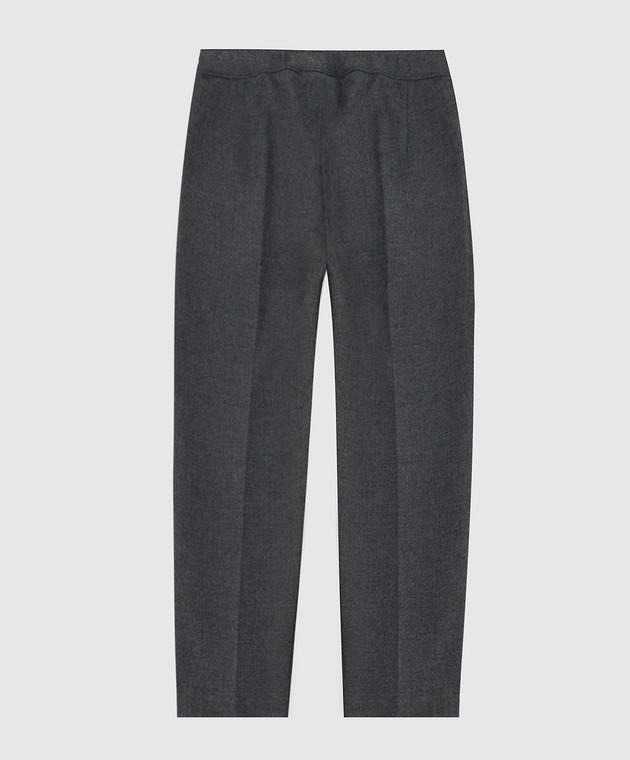 Il Gufo Children's gray trousers A21PR010W00031014 image 2