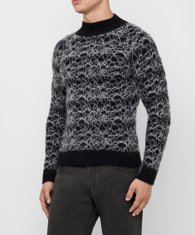 Saint Laurent Черный свитер 632007YARW2 изображение 3