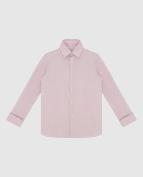 Stefano Ricci Детская розовая рубашка YC004040LJ1952