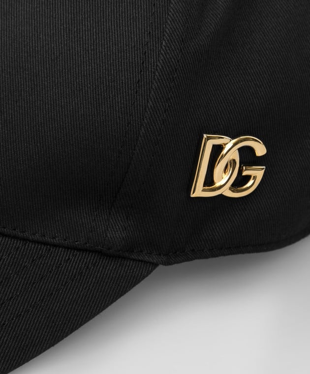 Dolce&Gabbana Кепка з металевим логотипом GH590AGEV12 зображення 4