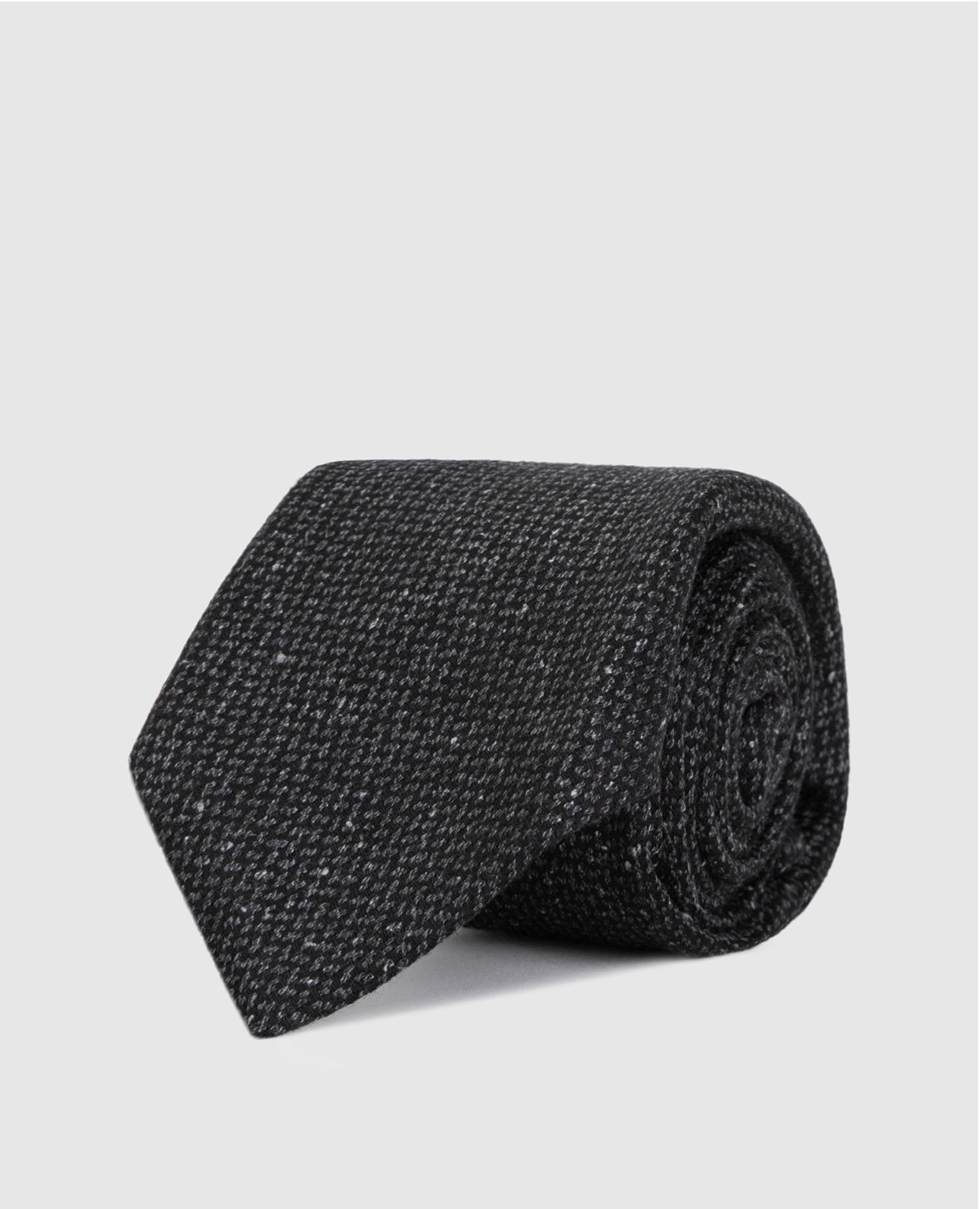 Серый галстук Kiton