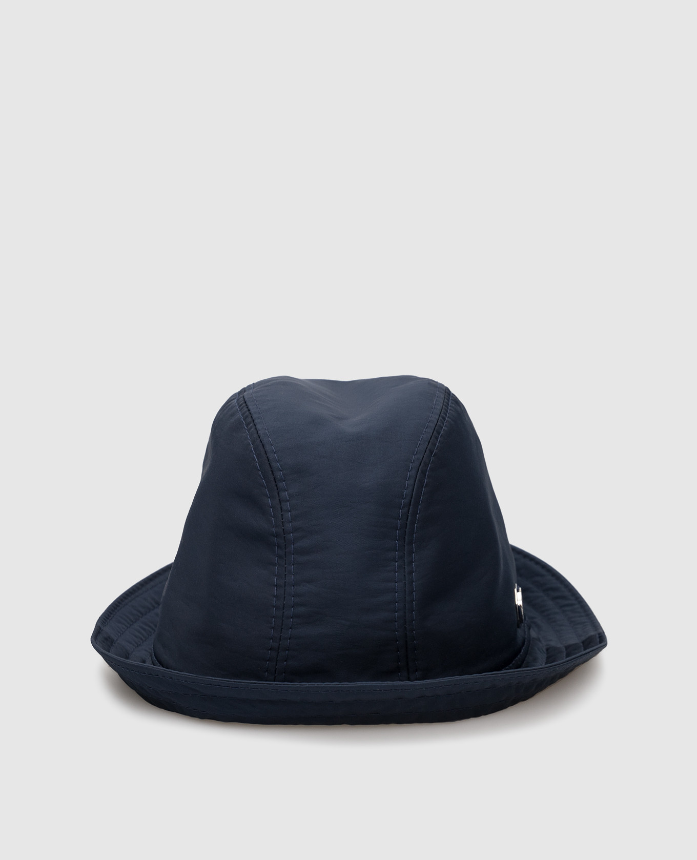 Children's navy blue hat with monogram
