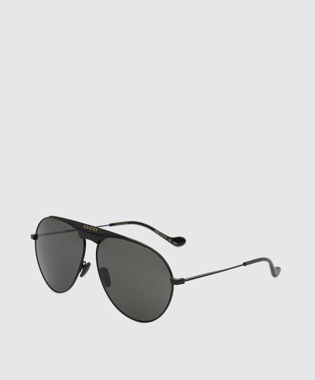 Gucci Солнцезащитные очки-авиаторы с логотипом GG0908S00465 изображение 4