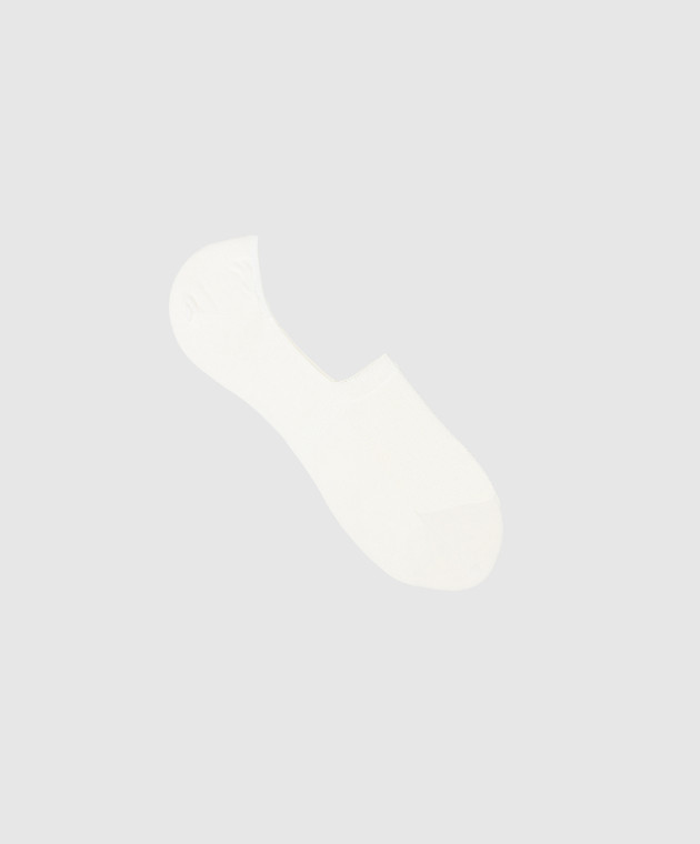 RiminiVeste Белые носки-следы WN8006SALVAPIEDE