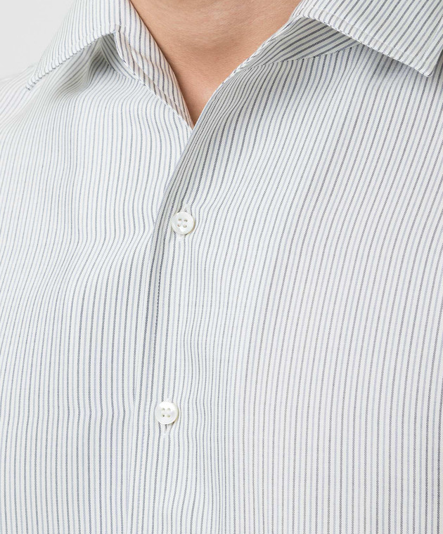 Loro Piana Рубашка из шелка FAL3185 изображение 5