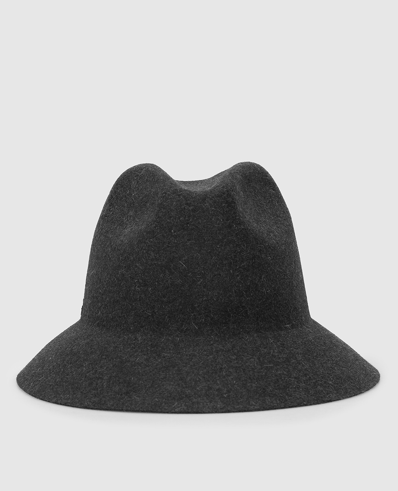 Темно-серая шляпа My Journey Hat из меха зайца и кашемира