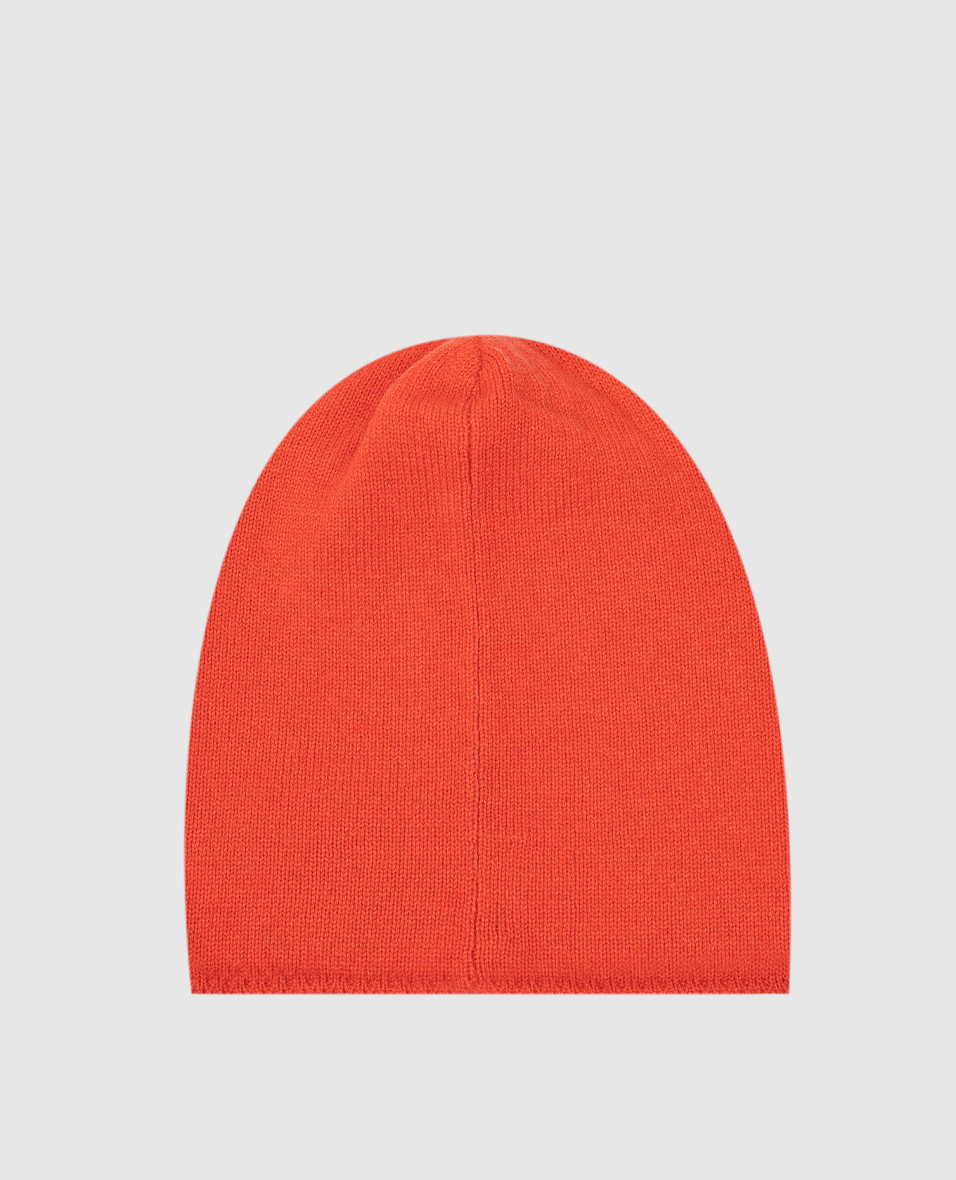 Stefano Ricci Детская оранжевая шапка из кашемира с эмблемой YAK6S10CUFF6SA04 изображение 2