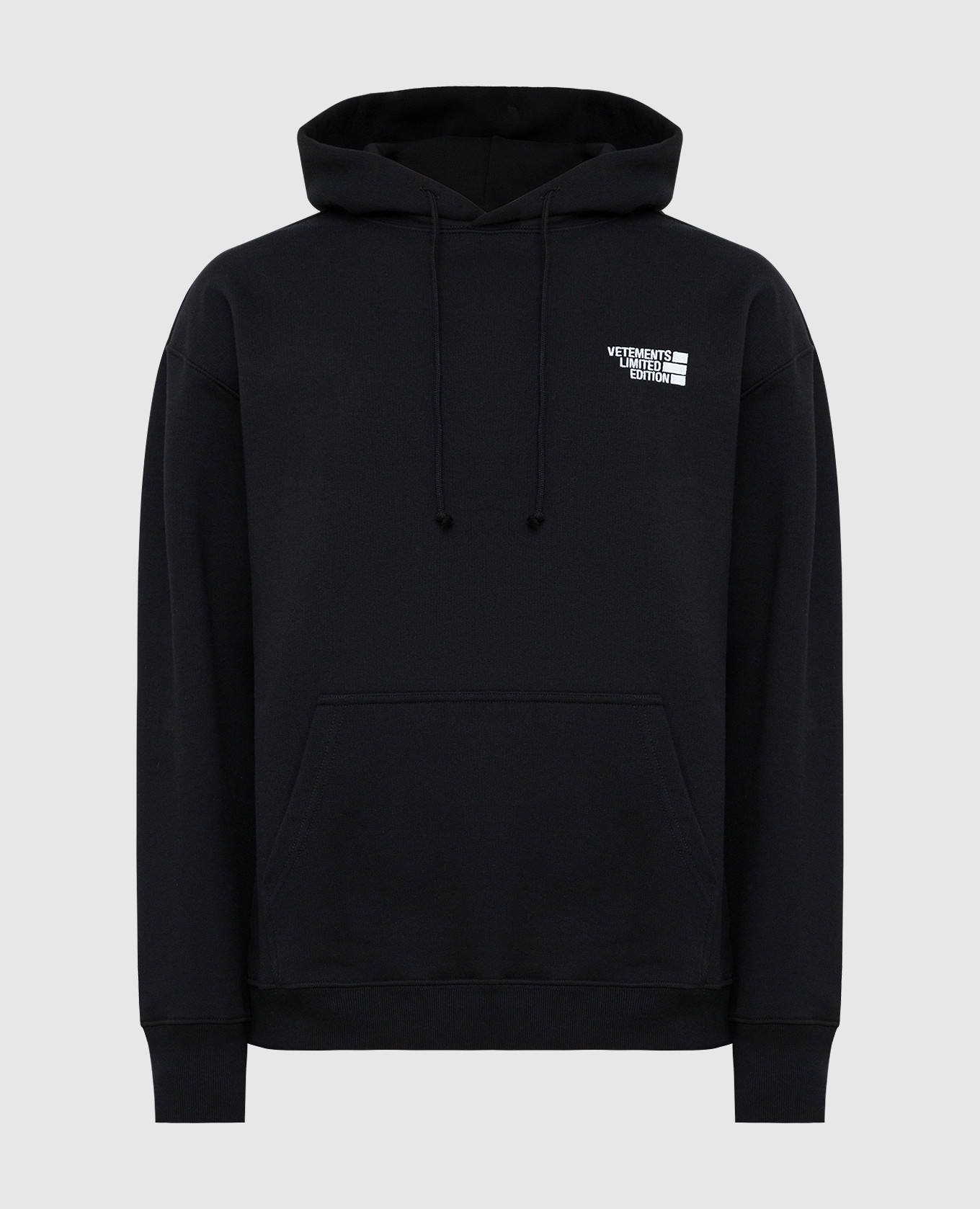 

Черное худи Vetements, Черный, Худи и свитшоты