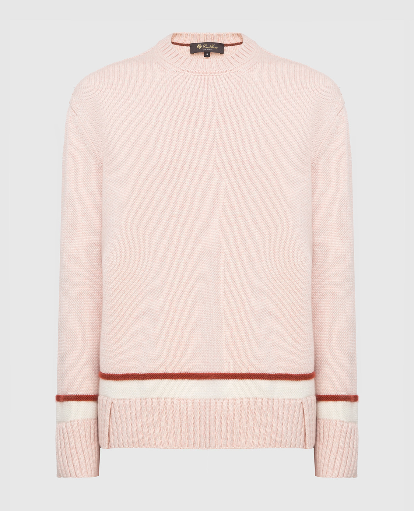 Розовый свитер из кашемира