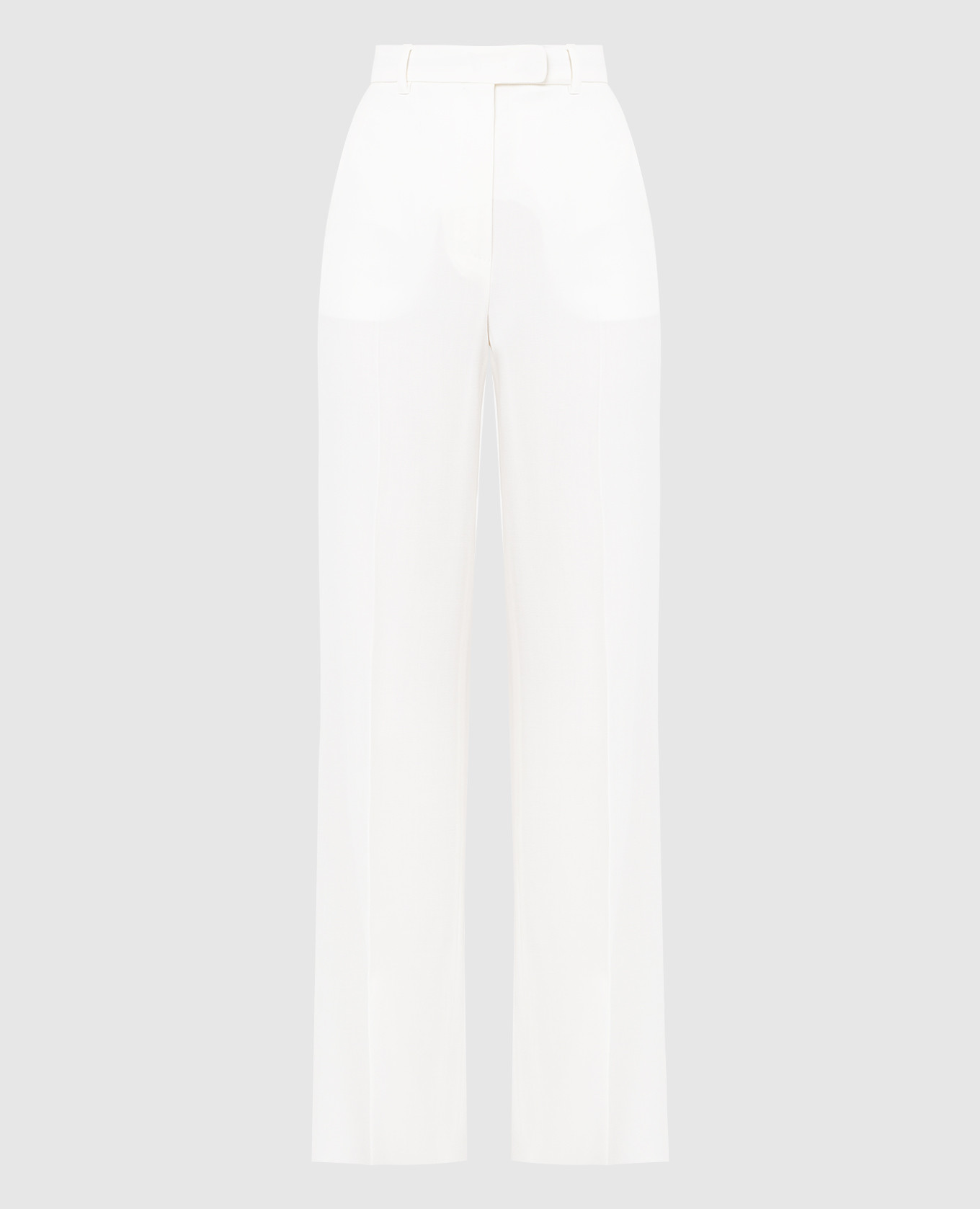 Светло-бежевые брюки Mallo из шерсти