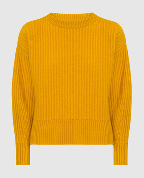 Allude Жовтий светр з вовни і кашеміру 21517603