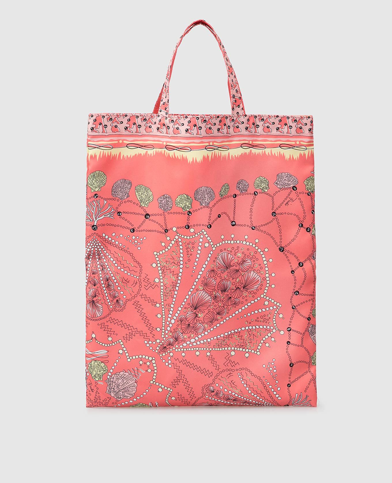 

Сумка-шоппер с принтом Conchiglie EMILIO PUCCI, Коралловый, Сумки