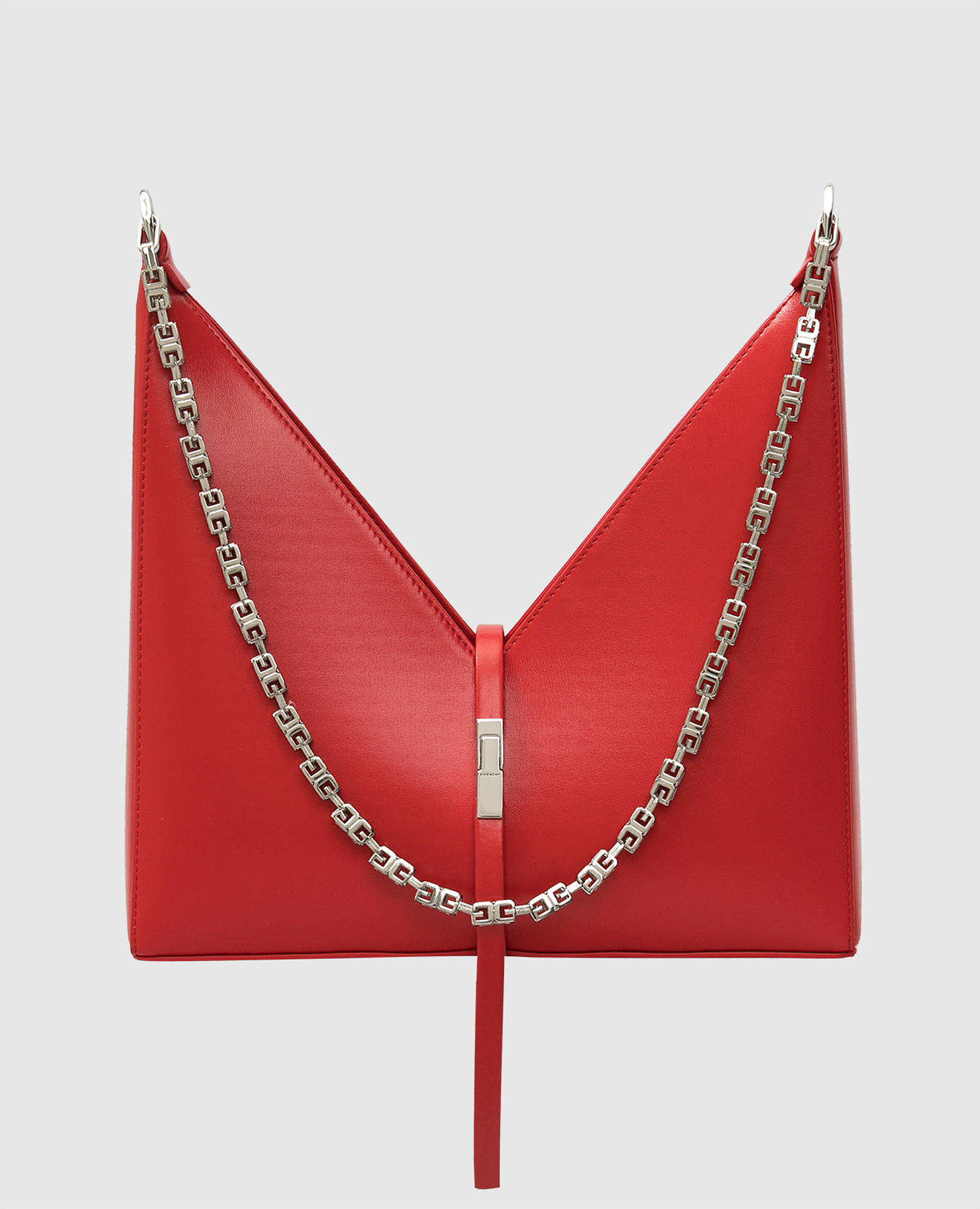 

Красная кожаная сумка "Cut Out Bag" Givenchy, Красный, Сумки