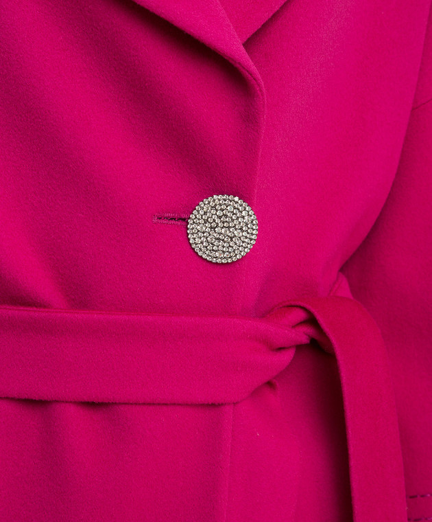 Heresis Рожеве пальто з вовни K5270 зображення 5