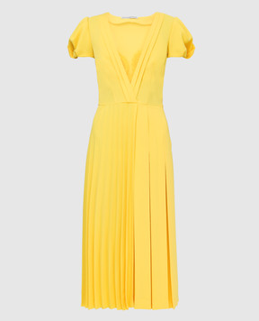 Ermanno Scervino Жовта сукня D362Q314BXE